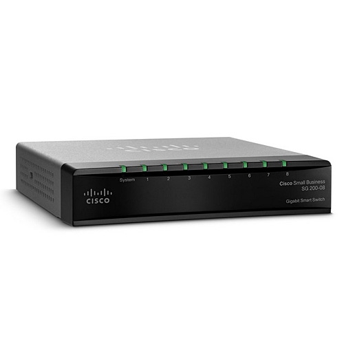  Switch chia mạng Cisco 8Port 10/100/1000Mbps – Cisco SG200-08