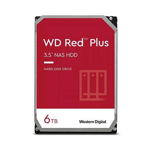 Ổ cứng WESTERN 6TB WD60EFAX (Đỏ)(RED)/Plus